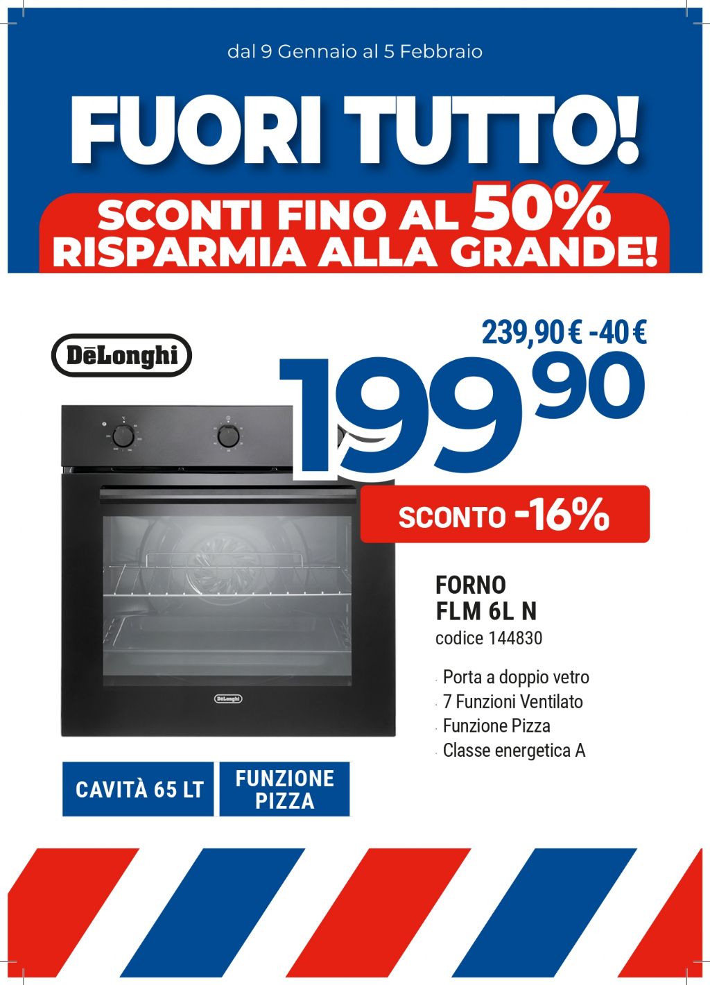 FORNO DE LONGHI FLN6LN